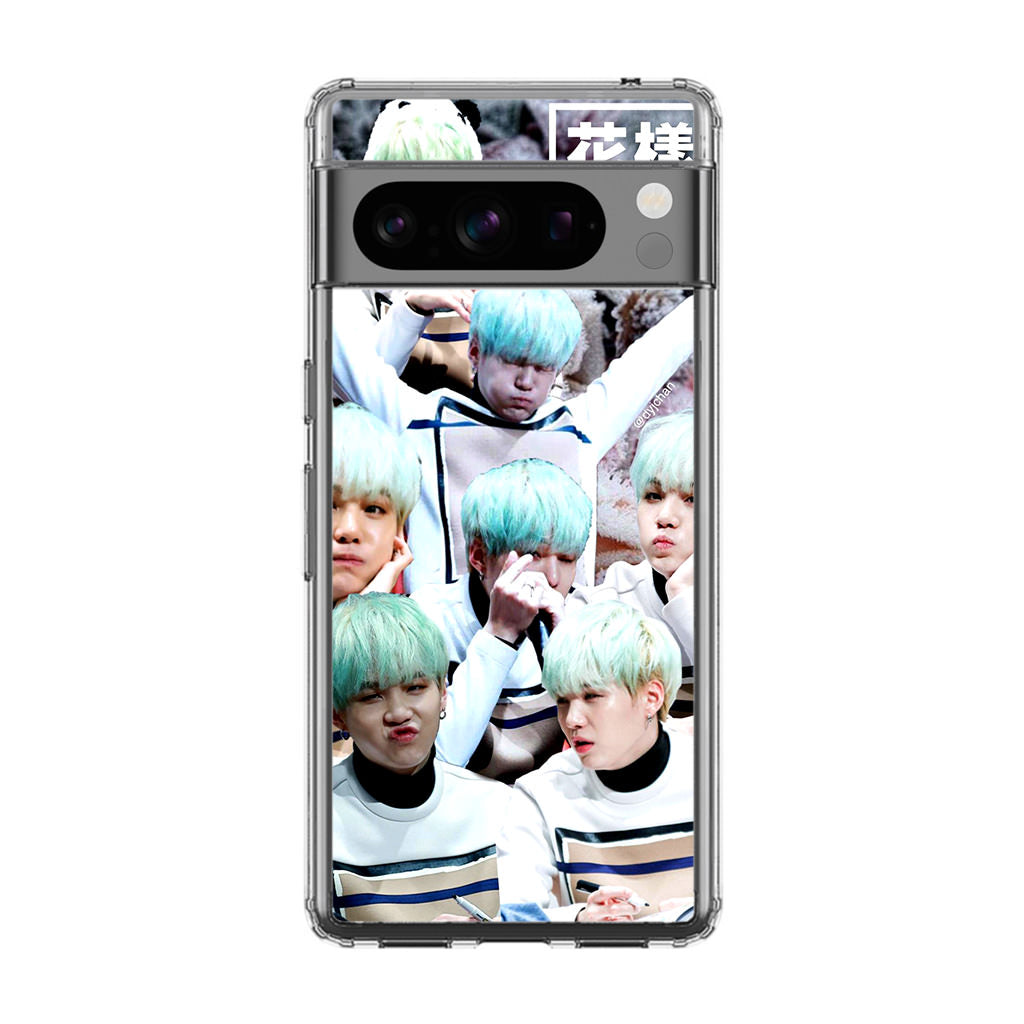 BTS Suga Collage Google Pixel 8 Pro Case