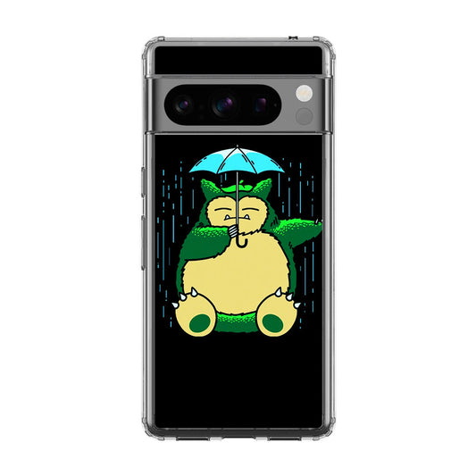 Cute Snorlax Umbrella Google Pixel 8 Pro Case