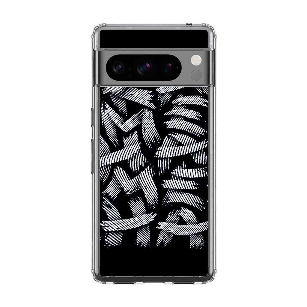 Dragon Ball Kamehameha Font Art Google Pixel 8 Pro Case