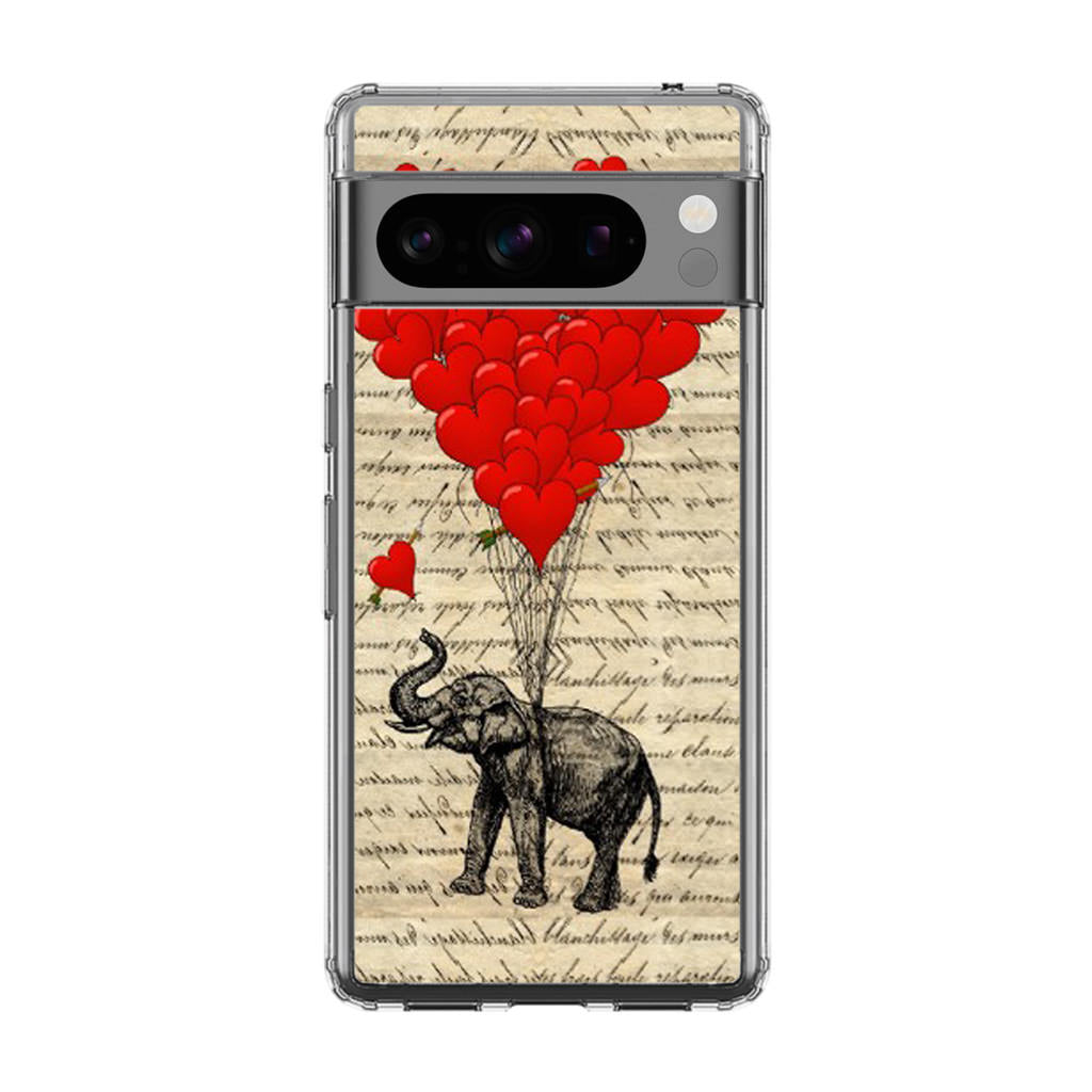 Elephant And Heart Google Pixel 8 Pro Case