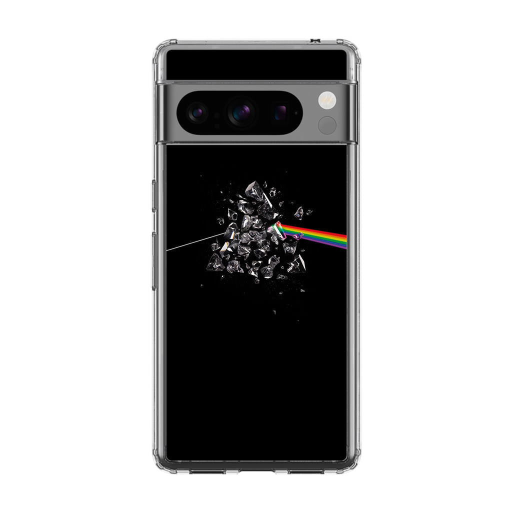 Glass Broken Light Refraction Google Pixel 8 Pro Case