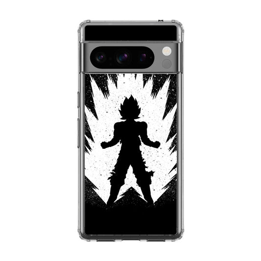 Goku Super Saiyan Black White Google Pixel 8 Pro Case