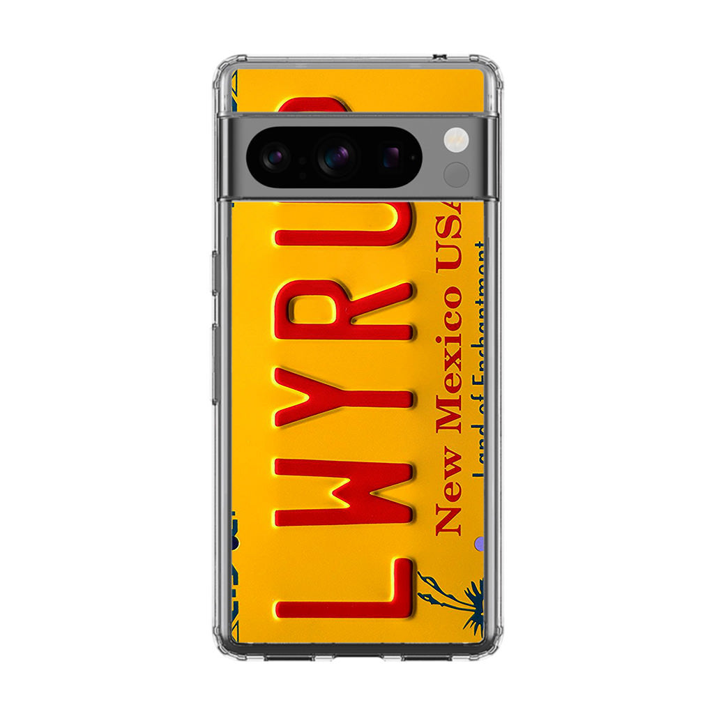 LWYRUP License Plate Google Pixel 8 Pro Case