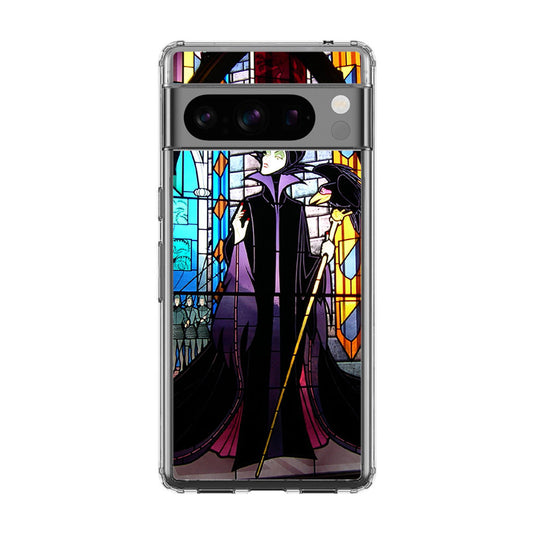 Maleficent Sleeping Beauty Glass Art Google Pixel 8 Pro Case