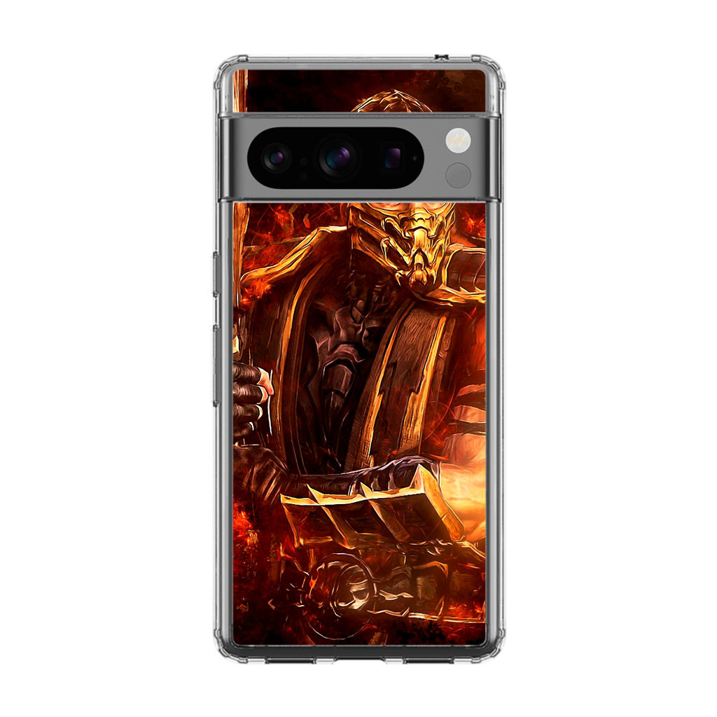 Mortal Kombat Scorpion Google Pixel 8 Pro Case