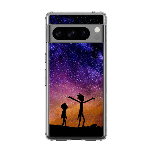 Morty Space Nebula Google Pixel 8 Pro Case