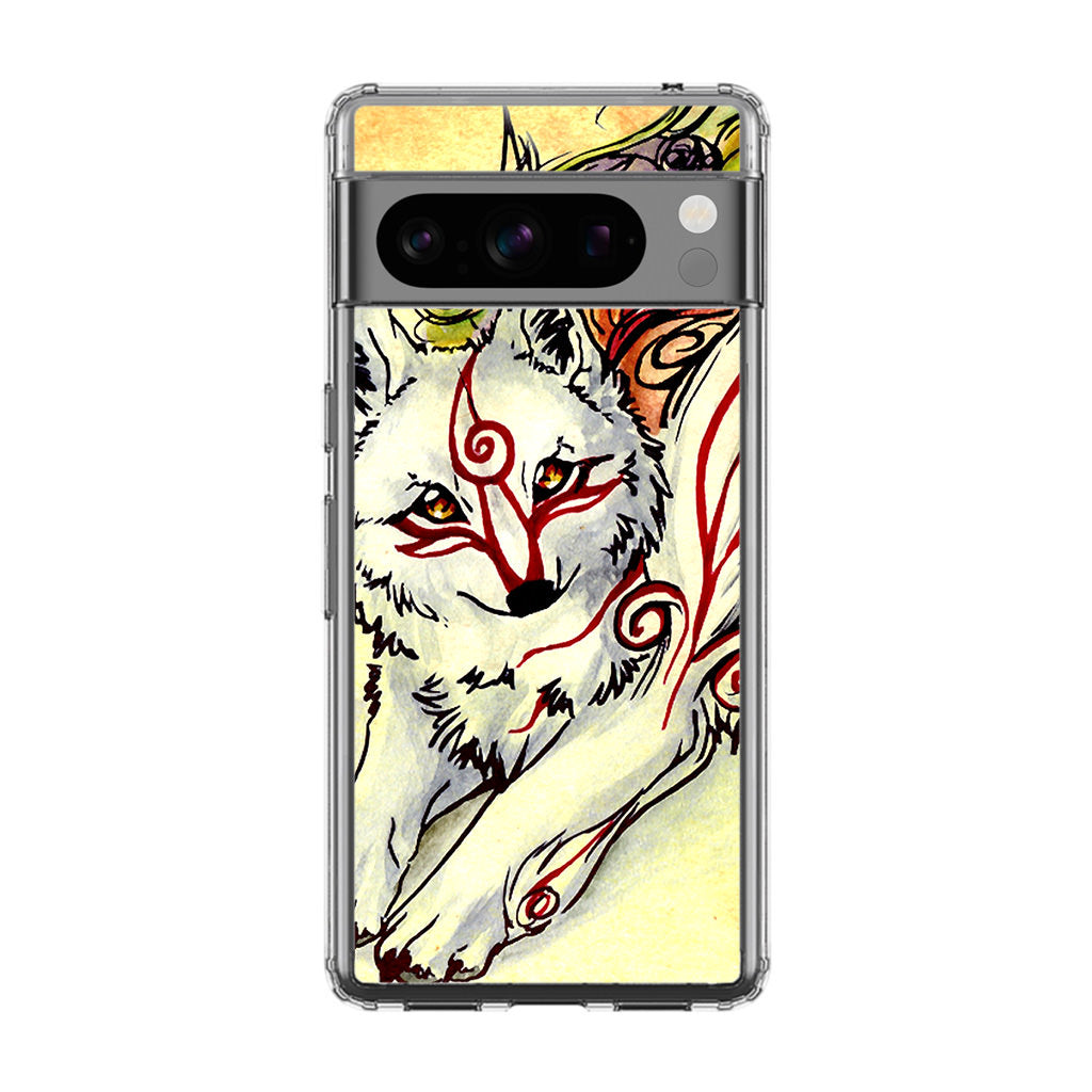 Okami Amaterasu Google Pixel 8 Pro Case