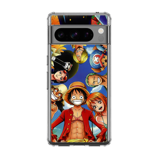 One Piece Luffy Crew Google Pixel 8 Pro Case