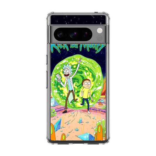 Rick And Morty Portal Gun Google Pixel 8 Pro Case