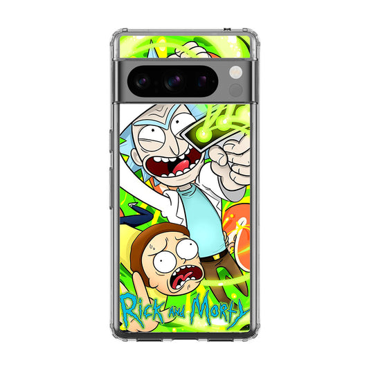 Rick And Morty Shoot Portal Gun Google Pixel 8 Pro Case