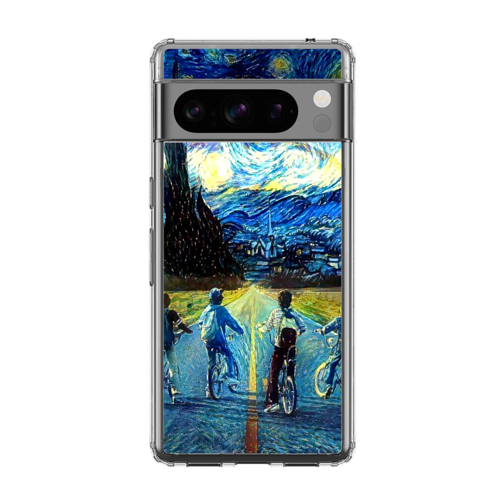 Stranger At Starry Night Google Pixel 8 Pro Case