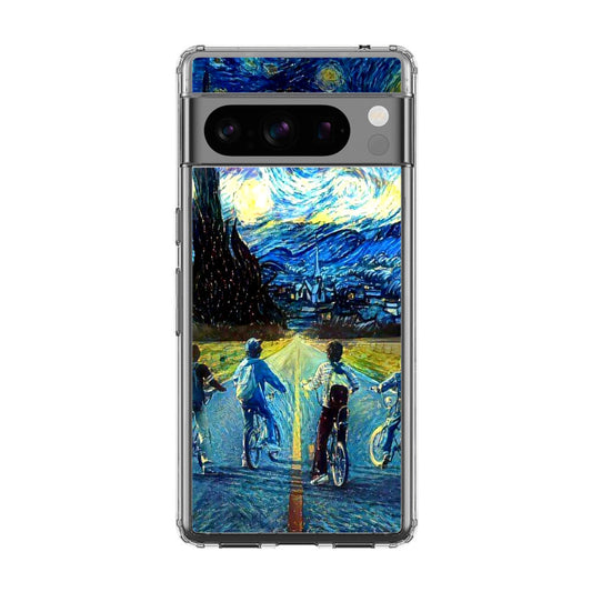 Stranger At Starry Night Google Pixel 8 Pro Case