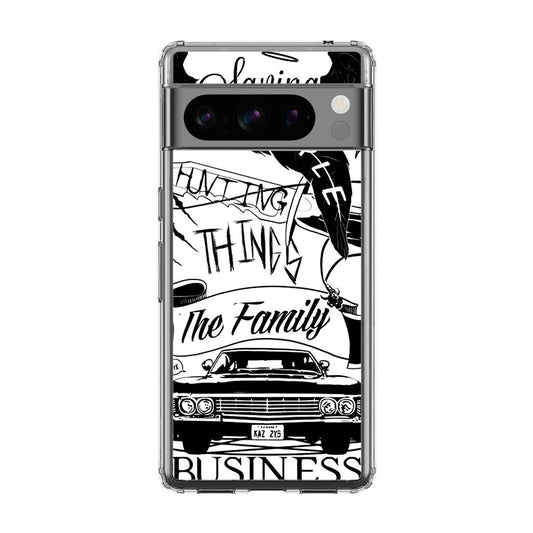 Supernatural Family Business Saving People Google Pixel 8 Pro Case