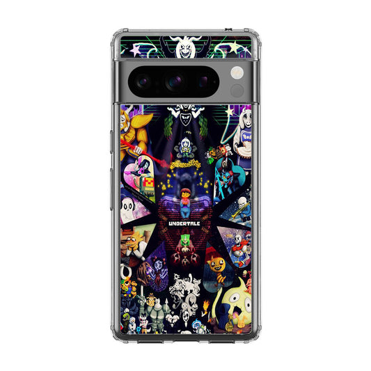 Undertale All Characters Google Pixel 8 Pro Case