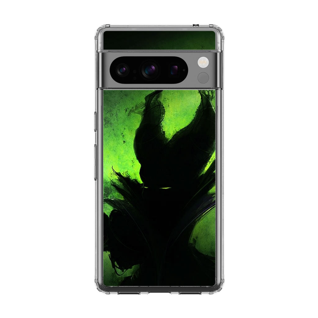 Villains Maleficent Silhouette Google Pixel 8 Pro Case