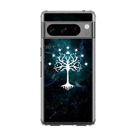 White Tree Of Gondor In Space Nebula Google Pixel 8 Pro Case