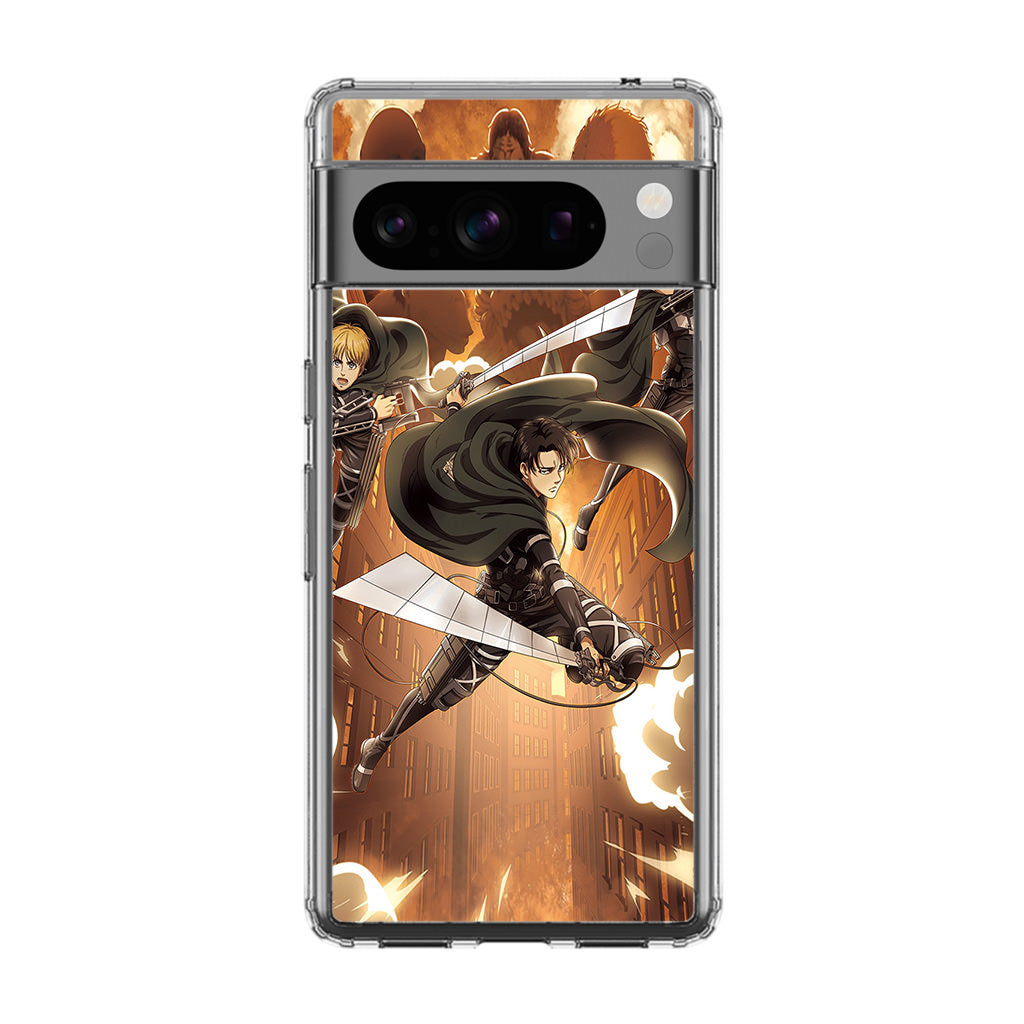 Attack on Titan Final Season Google Pixel 8 Pro Case