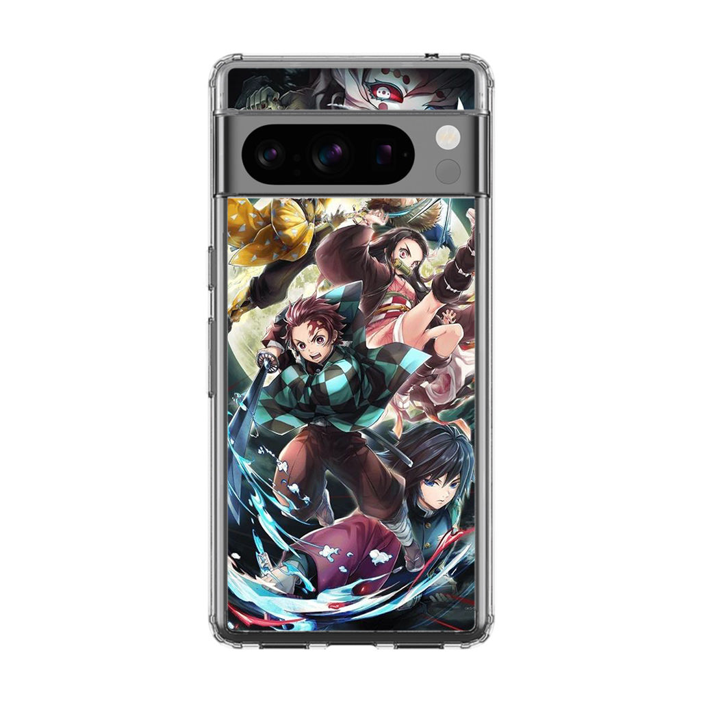 Demon Slayer First Season Google Pixel 8 Pro Case