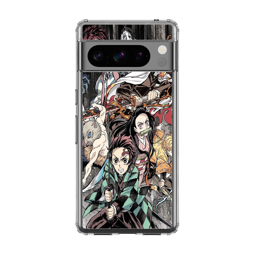 Demon Slayer Mugen Train Google Pixel 8 Pro Case