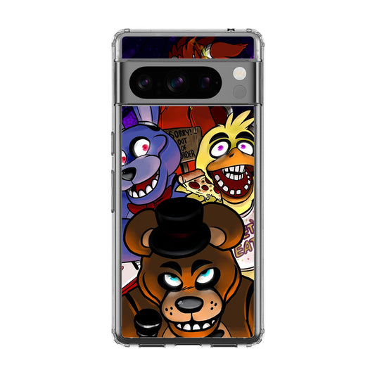 Five Nights at Freddy's Characters Google Pixel 8 Pro Case