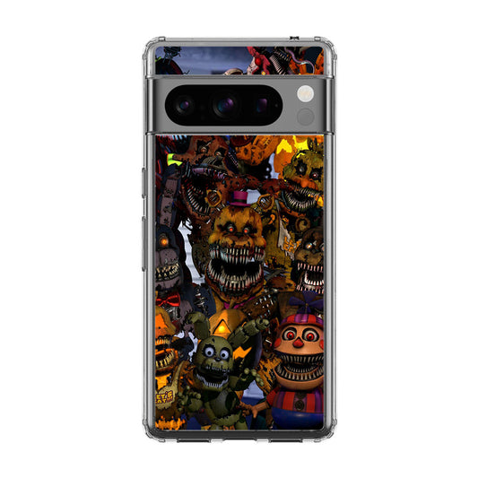 Five Nights at Freddy's Scary Characters Google Pixel 8 Pro Case