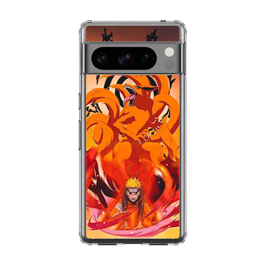 Naruto And Kurama Release Seal Google Pixel 8 Pro Case