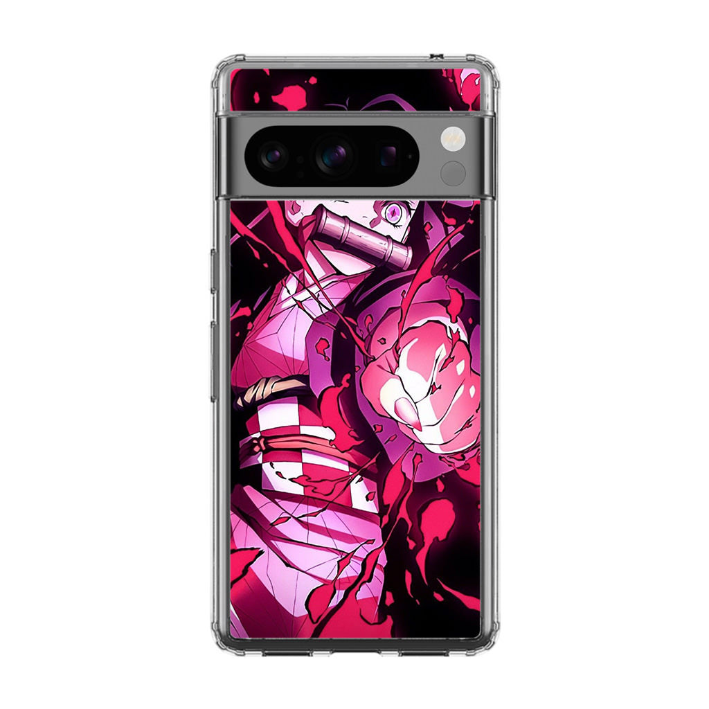 Nezuko Blood Demon Art Google Pixel 8 Pro Case