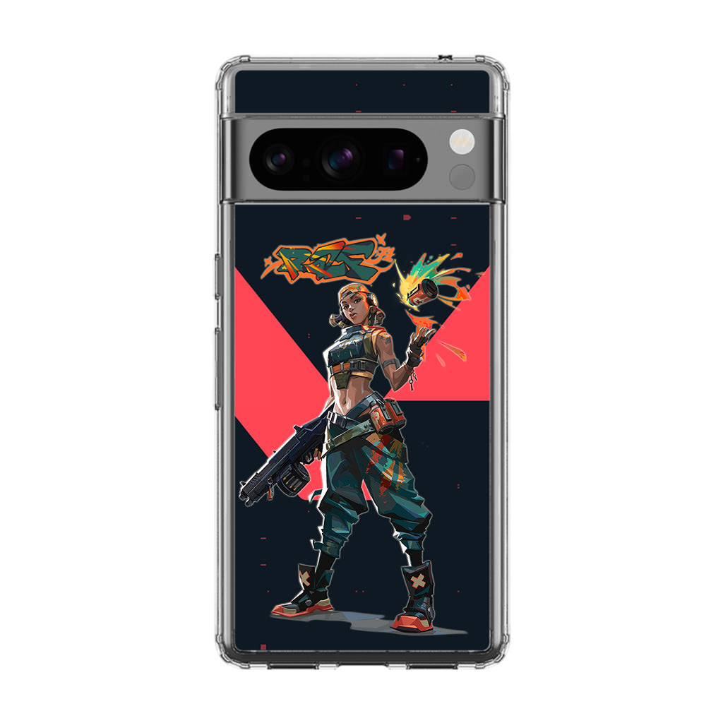 Raze Artwork Google Pixel 8 Pro Case