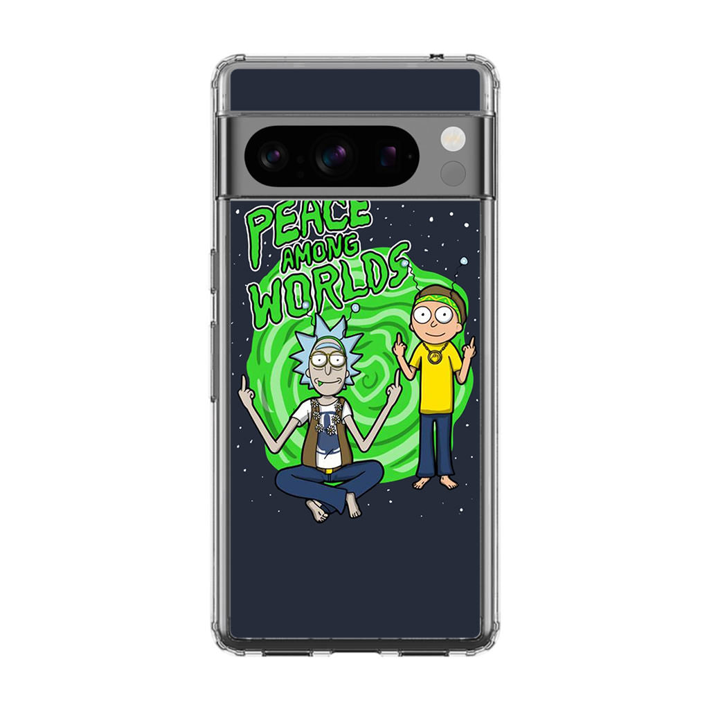 Rick And Morty Peace Among Worlds Google Pixel 8 Pro Case