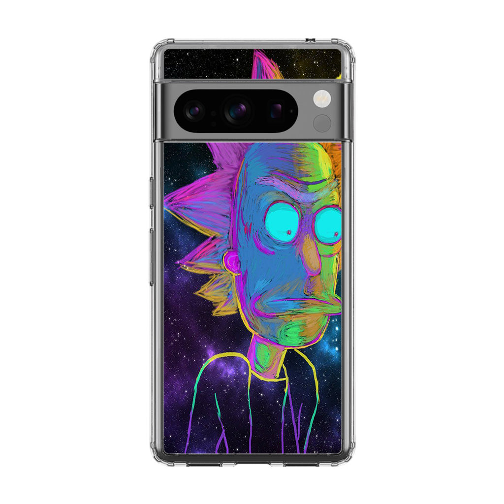 Rick Colorful Crayon Space Google Pixel 8 Pro Case