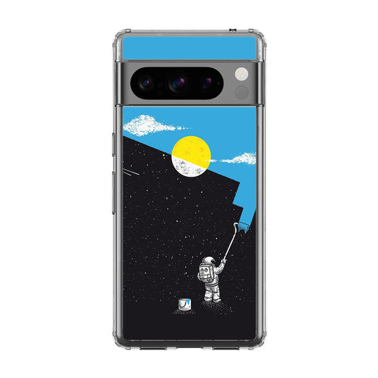 Space Paiting Day Google Pixel 8 Pro Case