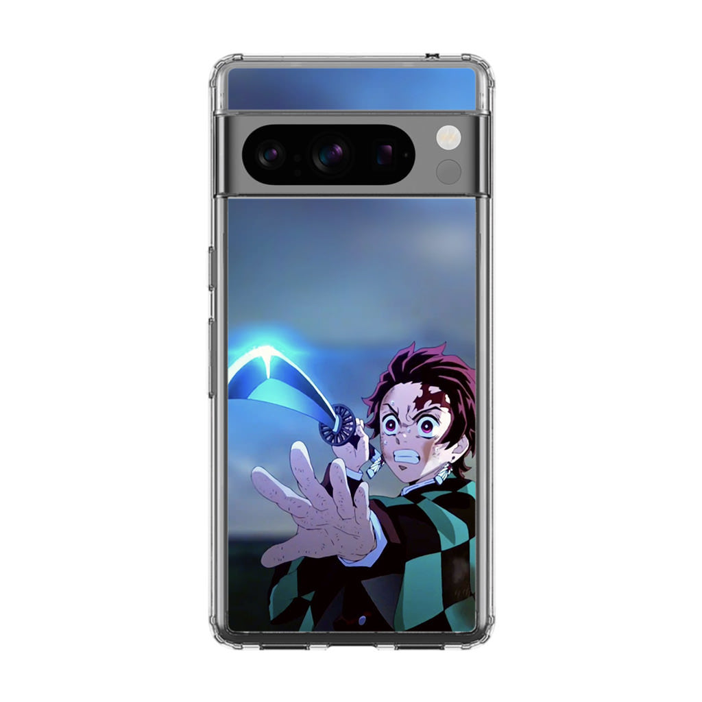 Tanjiro Throws The Sword Google Pixel 8 Pro Case