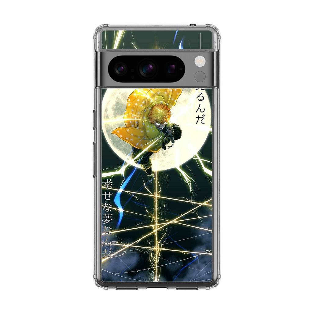 Zenitsu Demon Slayer Google Pixel 8 Pro Case