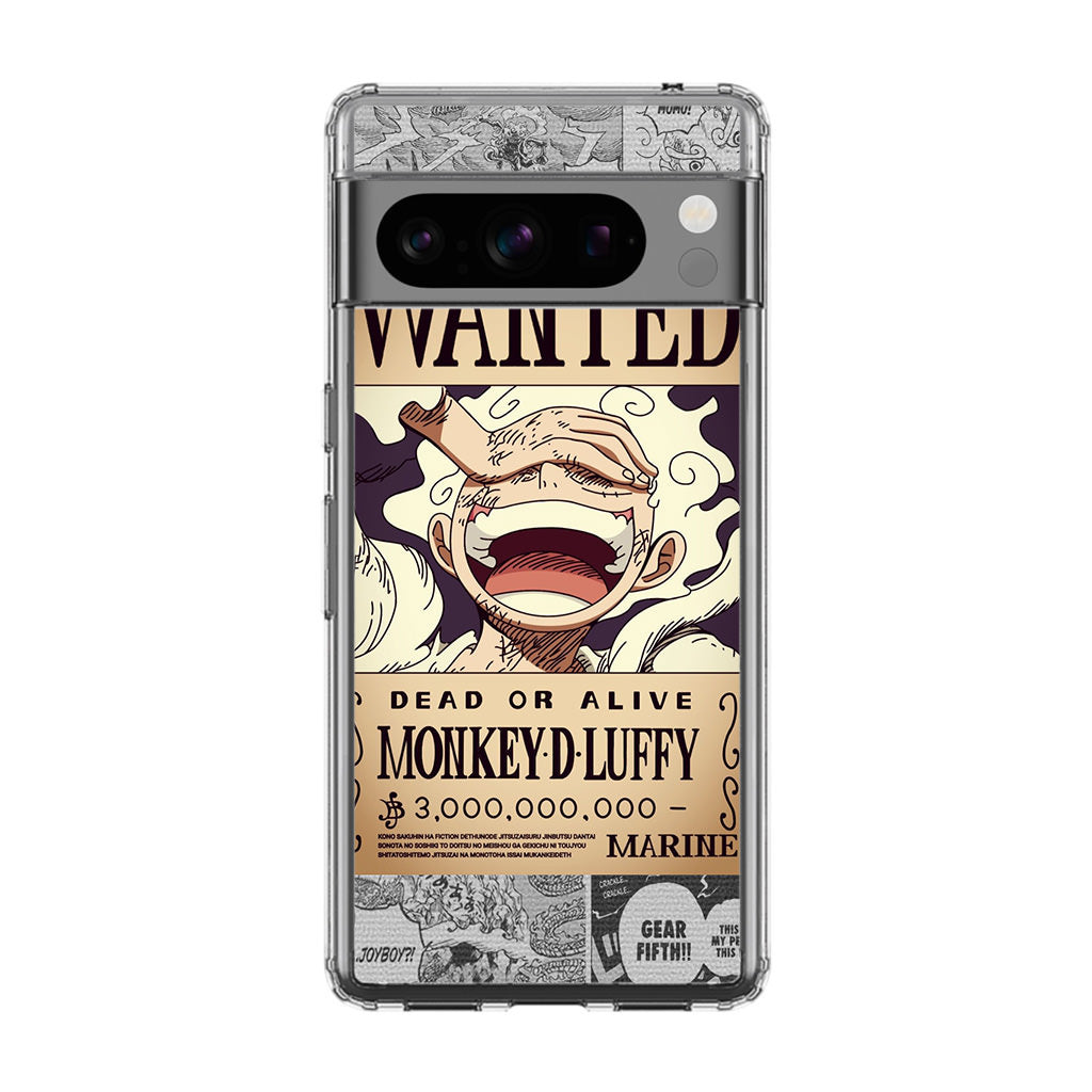 Gear 5 Wanted Poster Google Pixel 8 Pro Case