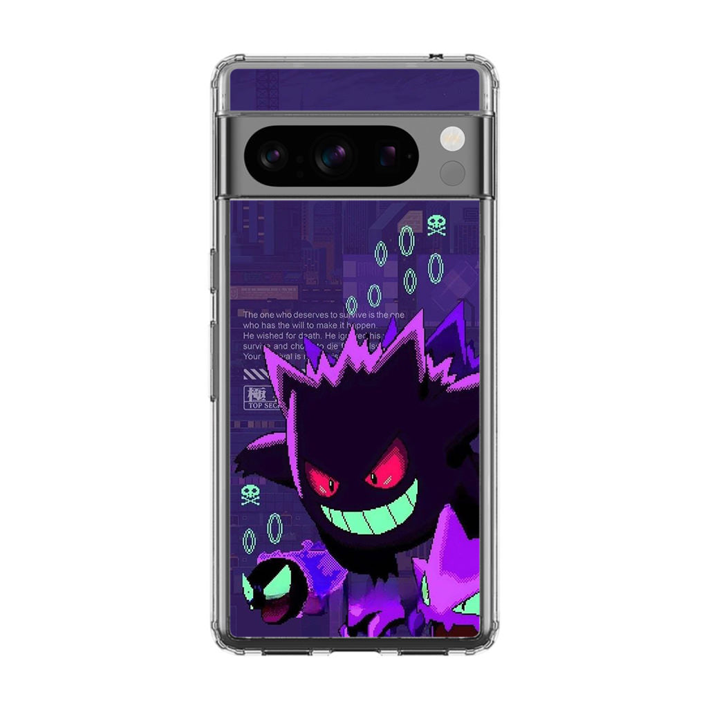 Gengar Pixel Art Google Pixel 8 Pro Case