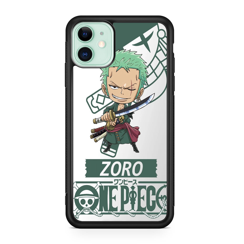 Chibi Zoro iPhone 12 mini Case