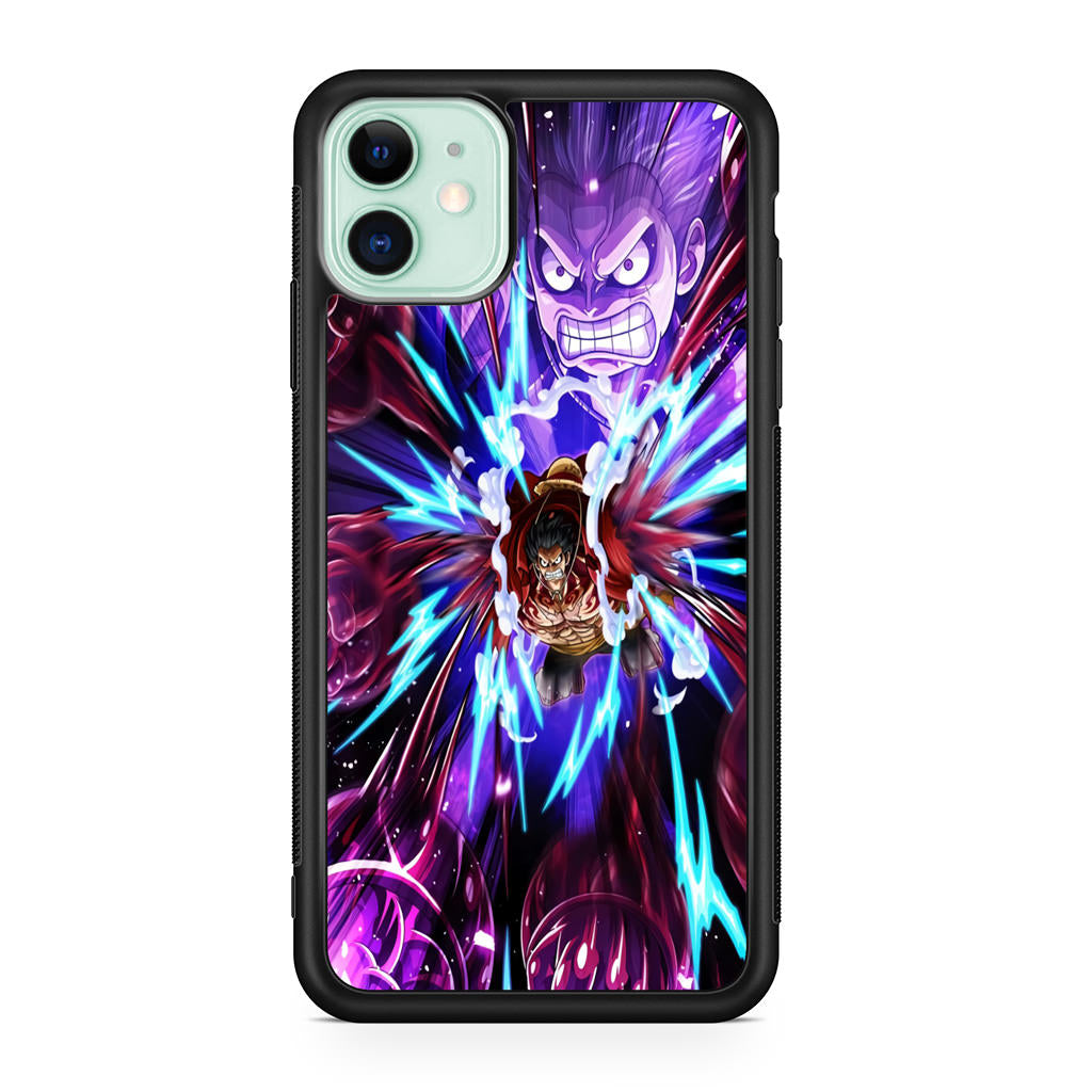 Luffy Bounce Man Gattling Gun iPhone 12 Case