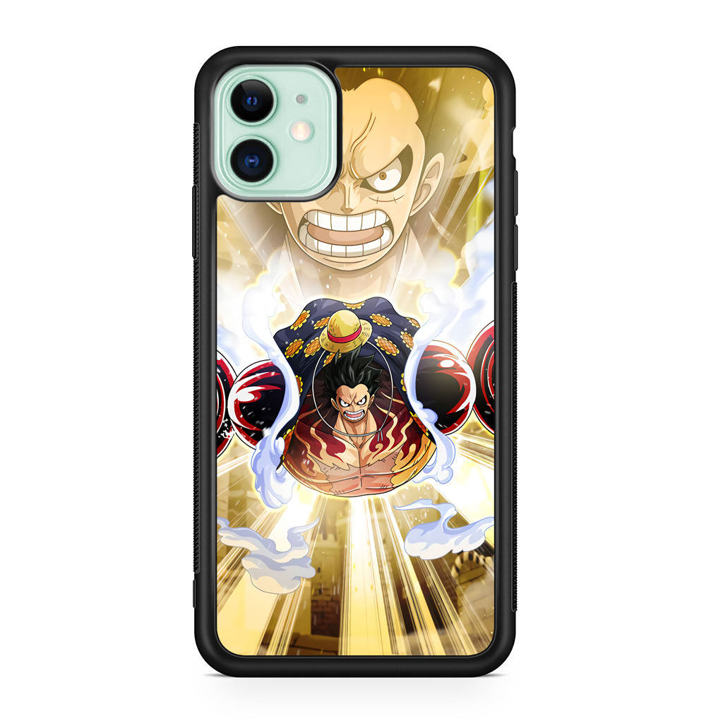 Luffy Flying Bounce Man iPhone 11 Case