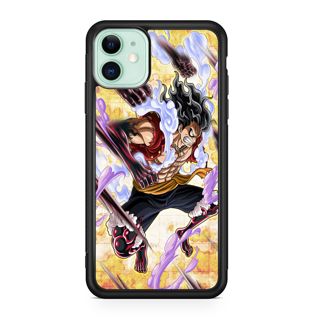 Luffy Gomu Gomu No Black Mamba iPhone 11 Case