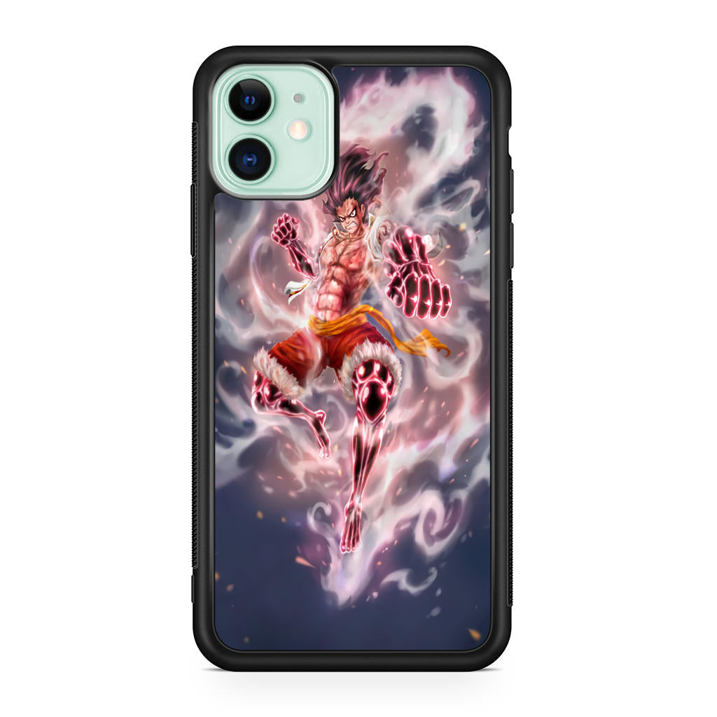 Luffy Snake Man Aura iPhone 12 Case