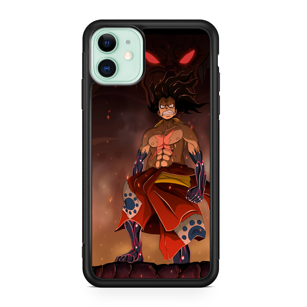 Luffy Snake Man Form iPhone 11 Case