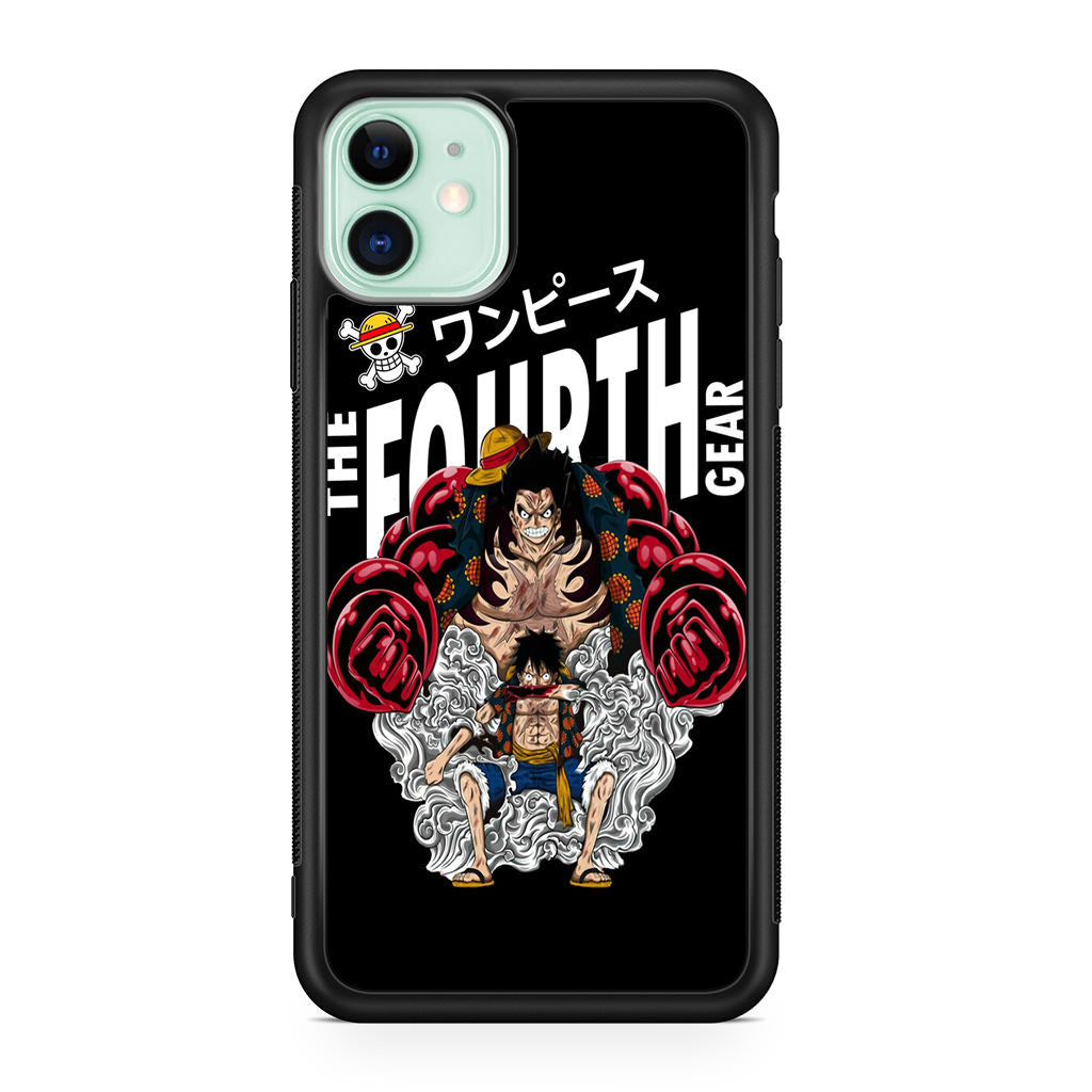 Luffy The Fourth Gear Black iPhone 12 mini Case