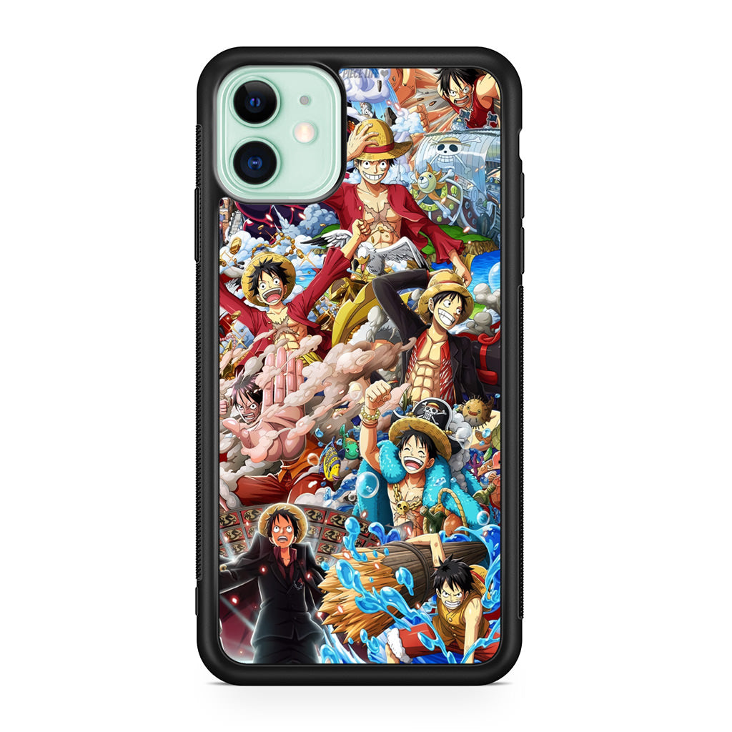 Monkey D Luffy Collections iPhone 11 Case