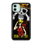Monkey D Luffy Paint Art iPhone 12 Case