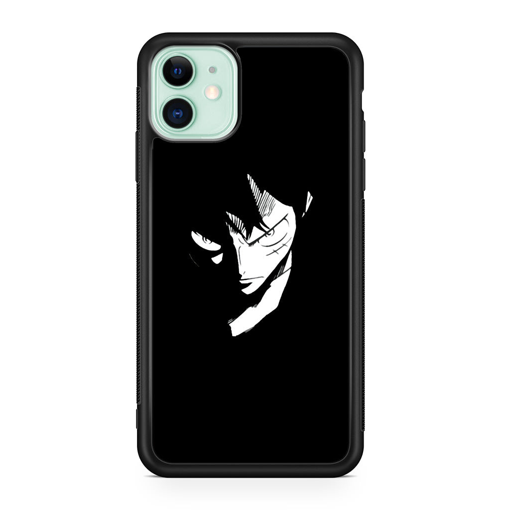 Monkey D Luffy Silhouette iPhone 11 Case