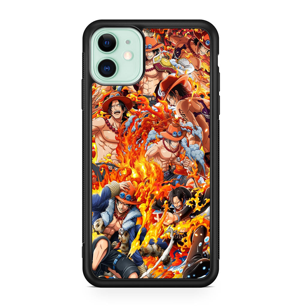 Portgas D Ace Collections iPhone 11 Case