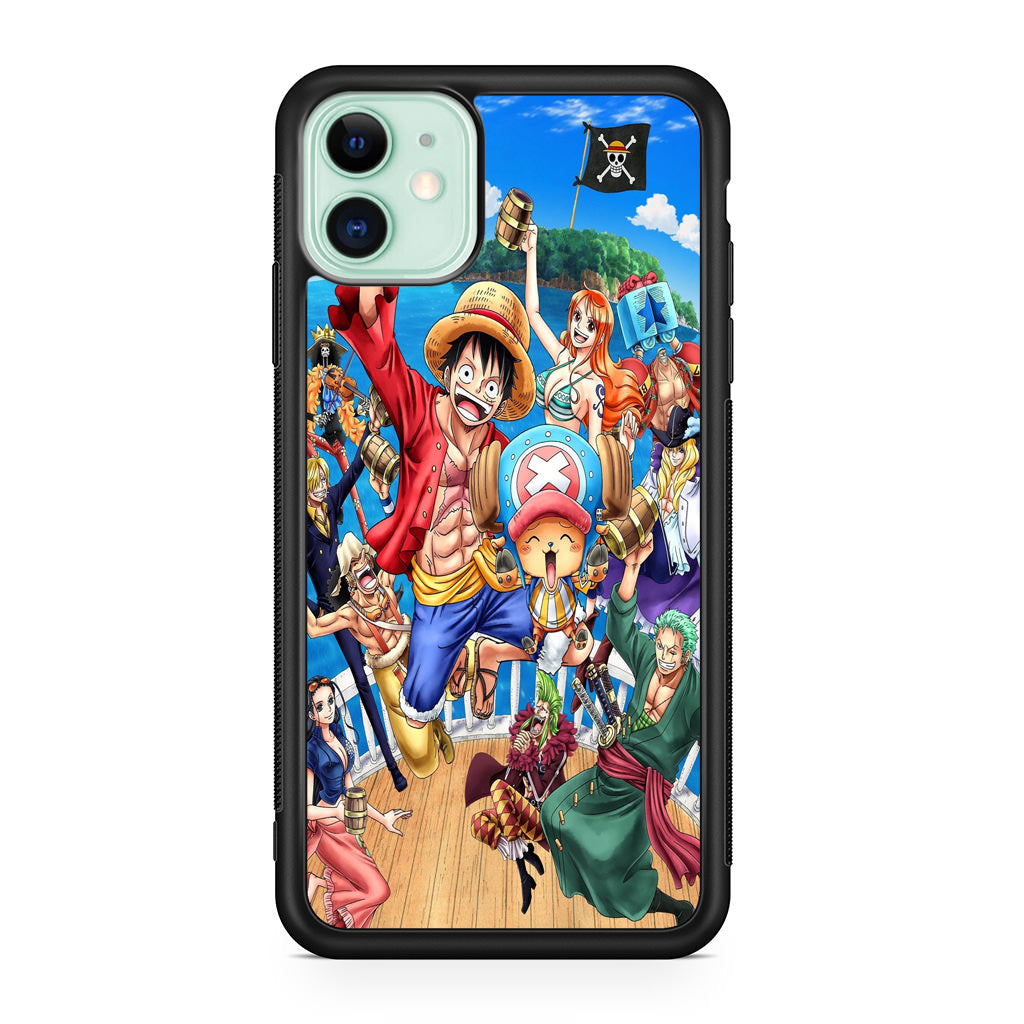 Straw Hat Pirates And Allies iPhone 12 mini Case