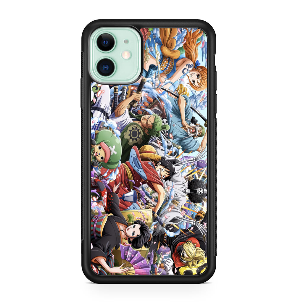 Straw Hat Pirates Arc Wano iPhone 12 Case