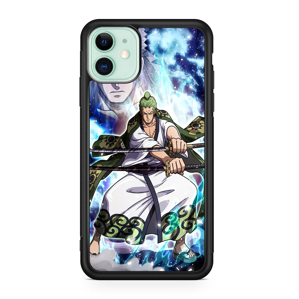 Zoro Two-Sword Style Arc Wano iPhone 11 Case