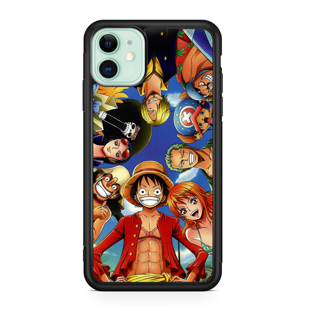 One Piece Luffy Crew iPhone 11 Case